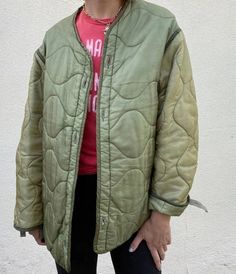 Hey, I found this really awesome Etsy listing at https://www.etsy.com/listing/1077583839/vintage-army-quilted-oversized-jackets Green Quilted Outerwear For Streetwear, Military Style Olive Outerwear For Cold Weather, Olive Military Outerwear For Cold Weather, Green Utility Jacket For Cold Weather, Green Quilted Jacket With Pockets For Cold Weather, Green Quilted Jacket For Cold Weather With Pockets, Oversized Military Utility Jacket For Winter, Military Style Green Outerwear For Cold Weather, Green Combat Style Winter Outerwear