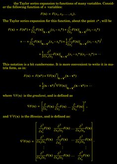 a black background with yellow text that says,'this notation is an important function for the