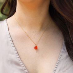 Ignite your inner fire with our Raw Carnelian Crystal Jewellery Set. Handcrafted with genuine, unpolished carnelian gemstones, this set showcases the vibrant, fiery orange hues that symbolise passion and vitality. Raw crystals maintain their powerful, untamed energy, enhancing courage and creativity. Each piece is set in non-tarnish sterling silver or 14k gold fill, connecting you to the dynamic magic of nature. Perfect for those who appreciate the raw beauty of crystals and the energising vibes they offer. Raw Carnelian, Bracelet Luxury, Orange Hues, Carnelian Crystal, Raw Crystals, Crystal Jewelry Sets, Crystal Jewellery, Raw Beauty, Set Necklace