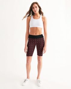 With a comfortable waistband that lies flat against your skin, our sleek and stylish Women's Mid-Rise Bike Shorts are for more than just cycling. Handmade with exquisite stitching for optimal range of movement to perfectly flatter your figure. - Smooth, breathable fabric - Wicks away moisture - Comfortable waistband - Printed, cut, and handmade. Scene Shirt, Black And White Face