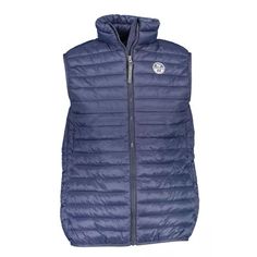 Elevate Your Outdoor Style With The Iconic North Sails Sleeveless Jacket, A Perfect Fusion Of Functionality And Nautical Flair. Expertly Crafted From 100% Polyamide For Outstanding Durability, This Vibrant Blue Jacket Boasts 2 External Pockets, And 2 Internal Pockets, Offering Practicality For The Modern Adventurer. The Zip Closure Ensures A Secure Fit, While The Distinguished North Sails Logo Adds A Mark Of Quality Craftsmanship. Make A Bold Statement In This Trendy, Practical Piece Designed To Sleeveless Blue Outdoor Outerwear, Sleeveless Blue Outerwear For Outdoor, Sleeveless Blue Outerwear For Outdoor Activities, Functional Blue Vest For Winter, Warehouse Studio, American Brand, Sleeveless Jacket, Fashion Website, Luxury Goods