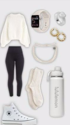 Simple Outfits For School, Look Legging, Cute Outfits For School, Lazy Outfits, Lazy Day Outfits