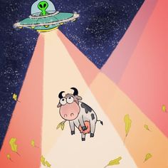 Alien
UFO
Cow Cow Getting Abducted Drawing, Cow Abduction Drawing, Cow Abduction Tattoo, Ufo Cow Tattoo, Cow Animation, Cow Abduction, Kawaii Pets