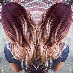 summer hair | summer hair color for brunettes| summer hair color ideas| prom hairstyles Hair Color Red Ombre, Red Ombre Hair, Orange Shades, Blond Balayage, Ombre Hair Blonde, Red To Blonde, Burgundy Hair, Winter Hair Color