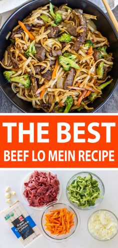 the best beef lo mein recipe