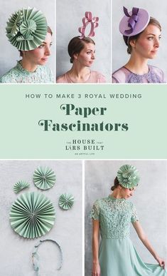 how to make 3 royal wedding paper fascinations for the house beautiful by diy women's fashion ideas