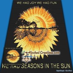 we had joy we had fun hooked creations cross - stitch pattern by hooked creations