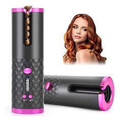 Cordless Automatic Curler Made In Italy, Brand New Automatic Curler, Automatic Curling Iron, Automatic Hair Curler, Best Hair Dryer, Hair Waver, Curling Iron Hairstyles, Curling Hair With Wand, Waves Curls, Ceramic Hair