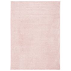 a pink rug on a white background