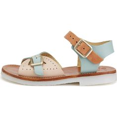 The most stylish single-buckle sandals you will find this season! The Pearl from Young Soles brings a reassuring sense of nostalgia and features their distinctive beautiful butterfly punch detailing and a natural rubber sole. Perfect for all season long! These EU sizes run large, we suggest sizing down. | Young Soles | Pearl Sandal, Multi-Block Pale Leather (Blue, Size 30)  |  Maisonette collects the best children’s products from around the world (unlike Zulily, Etsy, The Tot, Farfetch Kids, Chi Summer Beach Sandals With Brass Buckle, Summer Open Toe Sandals With Brass Buckle, Vintage Beach Sandals With Buckle Closure, Casual Sandals With Brass Buckle For Summer, Casual Summer Sandals With Brass Buckle, Vintage Open Toe Sandals With Buckle, Vintage Open Toe Sandals With Buckle Closure, Casual Open Toe Sandals With Brass Buckle, Vintage Buckle Closure Sandals For Spring