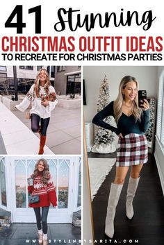 Holiday Party Outfits Women, Cute Christmas Party Outfits, Simple Christmas Outfits, Christmas Party Outfits Classy, Christmas Outfits For Family Pictures, Classy Christmas Outfit, Classy Holiday Party, Christmas Outfits For Women, Christmas Outfit Ideas For Women Classy