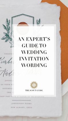 an expert's guide to wedding invitation wording by the sweetest occasion company