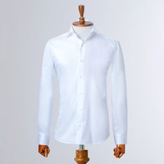 Stay fresh in this handsomely styled dress shirt featuring a sleek, modern design accented by a classy slim-fit and richly styled color. A versatile, easily wearable option that can be dressed up or down depending on the event or look. Styles well with either dress pants or denim. Slim-Fit Spread Collar Features embedded rhinestone Button-Up Regular Cuff Can be worn with or without neckwear Machine Wash Imported Stay Fresh, White Satin, Dress Shirt, Dress Pants, Fitness Fashion, Shirt Style, Modern Design, Button Up, Dress Up