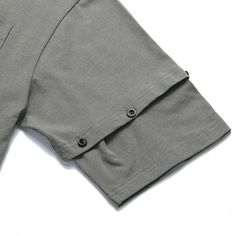 High-quality fabric: Cotton polyester.Clothing details: Interchangeable Sleeves.SIZE GUIDE Gray Tops With Pockets For Streetwear, Functional Outdoor Tops With Side Pockets, Relaxed Fit Functional Tops With Pockets, Gray Streetwear Tops With Pockets, Gray Short Sleeve Top For Outdoor, Gray Summer Outdoor Top, Functional Short Sleeve Cotton Tops, Functional Cotton Short Sleeve Tops, Functional Gray Cotton Top