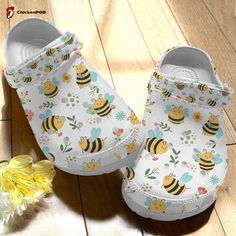 Introducing the Bee Best Friend Gift Rubber Clog Unisex Clogs Shoes, the ultimate footwear choice for nature enthusiasts and bee lovers alike. These extraordinary clogs combine comfort, style, and functionality, making them the perfect companion for any adventure. Featuring a vibrant bee design, these Unisex Clogs Shoes are sure to make a statement wherever you [...] Crocs Clog, Bee Pattern, Shoes Comfy, Crocs Crocband, Clog Shoes, Wooden Shoes, Best Friend Gift, Comfy Shoes, Clogs Shoes