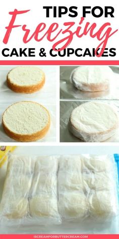 how to make cake and cupcakes for the freezer