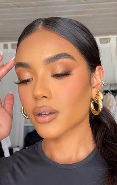 Natural Glam Makeup, Formal Makeup, Barbie Makeup, Brown Skin Makeup, Soft Glam Makeup, Braut Make-up, Wedding Makeup Looks, Glamour Makeup