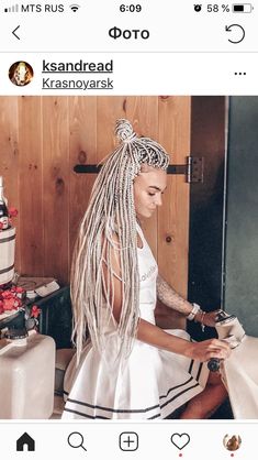 Braided Hairstyles Blonde Hair, Braided Hairstyles Blonde, Rasta Braids, White Girl Braids, Hairstyles Blonde Hair, Small Box Braids Hairstyles, Small Box Braids, Afro Braids, Hairstyles Blonde