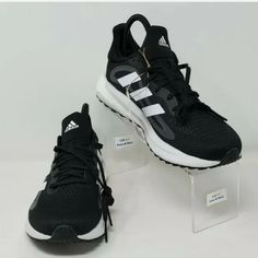 Adidas Solar Glide 4 Shoe - Womens Size Multiple Running Black/White Fy4111 New Without Box Adidas Solar Glide, Adidas Wrestling Shoes, White Athletic Sneakers, Adidas Ultraboost Dna, Adidas Nmd R2, Mens Soccer Cleats, Cheer Shoes, Adidas Swift Run, Adidas Tennis Shoes