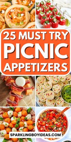 25 must try picnic appetizers