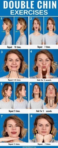 how to do double chin exercises