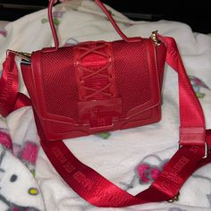 In Very Good Condition Never Worn Steve Madden Burgent Bag, Casual Red Evening Bag, Steve Madden Backpack, Neon Bag, Envelope Purse, Steve Madden Purse, Steve Madden Handbags, Xmas List, Boho Purses