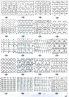 the different types of crochet patterns