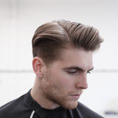 Mens Wavy Haircuts, Crew Cut Haircut, Mens Haircuts Straight Hair, Side Part Haircut, Comb Over Haircut, Men Mode, Classic Haircut, Men Hairstyle