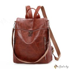 Bird in Bag - Women's bag new soft leather fashion shoulder bag ladies travel backpack single shoulder crossbody female bags Female Bags, Retro Light, Mermaid Blanket, Retro Lighting, Bird In Bag, Black Backpack, Travel Backpack, Leather Fashion, Luggage Bags