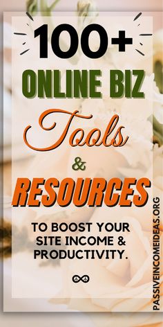 the front cover of a book with text that reads 100 + online b2 tools and resources