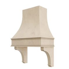 an image of a white fireplace surround on a white background