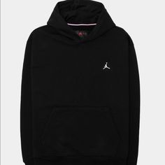 You Already Know How Essential Jordan Is " Especially With This Essential Fleece Pullover Hoodie! With A Classic Brand Logo On The Chest, You Can Make Your Mark And Represent A Brand That Provides An Effortless Signature Style In Every Piece. Built With Cotton For Comfort, This Sweatshirt Features An Attached Hood With A Front Kangaroo Pocket For That Signature Look That Every Wardrobe Craves. Attached Hood Front Kangaroo Pocket Embroidered Logo On Chest Ribbed Cuffs On Hem And Sleeve Pink Sweatshirt Men, Latest Jordans, Jordan Sweatshirt, Crossover Sweater, Vintage Nike Sweatshirt, Jordan Boys, Jordan Essentials, Black Hoodie Men, Athletic Sweatshirts