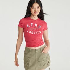 You'll love the cute and casual style of this Juniors' Aeropostale Arch Shine Graphic Tee.Click on this WOMEN'S GUIDE to find the perfect fit and more! You'll love the cute and casual style of this Juniors' Aeropostale Arch Shine Graphic Tee.Click on this WOMEN'S GUIDE to find the perfect fit and more! FEATURES Crewneck Short sleeves Jersey knit construction No closure - pullover styling Felt appliqué and embroidered logo text graphicFIT & SIZING Slim fit 25.5-in. length from shoulder to hem Full length – hits at hipsFABRIC & CARE Cotton Machine wash Imported Size: Large. Gender: female. Age Group: kids. Logo Text, Felt Applique, Aeropostale, Pullover Styling, Knit Jersey, Fabric Care, Gender Female, Casual Style, Graphic Tee