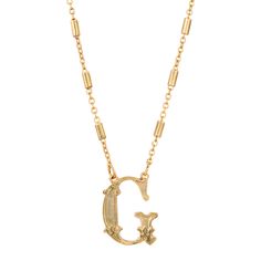 Our True Classic Vintage Initial Necklace is a must have for even the most modest of jewelry connoisseur. The history of the initial necklace goes back to Henry VIII second wife Anne Boleyn. We all know the story the king ordered her beheaded in 1536, that's when he demanded all portraits of her to be destroyed. Though one remained and hangs regally in the National Portrait Gallery in London. That's where you will find the mother of Queen Elizabeth I wearing her gold and pearl "B" pendant. No on Gold Initial Pendant Necklace With Hallmark, Vintage Style Initial Pendant Necklace, Vintage Personalized Initial Pendant Necklace, Vintage Initial Pendant Jewelry With Chain, Vintage Initials Pendant Necklace, Vintage Gold Necklace With Initials, Vintage Gold Necklaces With Initials, Imperial State Crown, Chic Fashionista