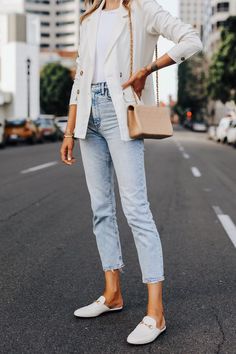 Top 10 Women's Fashion Style Trends for Summer 2019 | Click on the image for more summer style trends Urban Street Fashion, Stylish Business Casual, 여름 스타일, Fashion Jackson, Summer Work Outfits, Casual Work Outfit, Ținută Casual