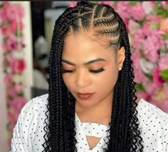 Protective Box Braid Styles, Big Braids For Black Women, Protective Style Braids, Big Braids, Big Box Braids Hairstyles, Hairstyle Tutorials, Long Box Braids