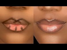 Everyday Lip Combo, Ombre Lips Tutorial, Nude Lip Combo, Nude Lip Makeup, Lips Tutorial, Glossy Lips Makeup, Lip Tutorial, Lipstick Tutorial