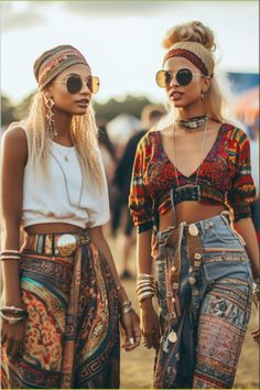 Stile Hippie Chic, Hippie Festival Outfit, Looks Hippie, Look Hippie Chic, Estilo Hippie Chic, Ready Outfits, Festival Fits