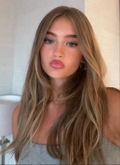 Dark Blonde Light Brown Hair Natural, Light Brown No Highlights, Light Brown Hair Honey Highlights, Beige Dark Blonde Hair, Light Brown Hair Solid Color, Light Brown Dirty Blonde Hair, Dark Dirty Blonde Hair With Highlights, Light Brown Hair Aesthetic, Lived In Highlights