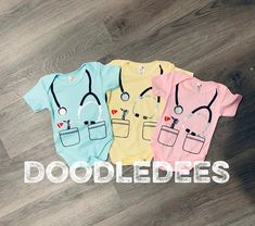 Dr or Nurse Scrubs Baby Bodysuit or Costume. - Etsy Playful Short Sleeve Onesie For Gender Reveal, Cute Short Sleeve Onesie For Gender Reveal, Nurse Scrubs, Or Nurse, Costume For Halloween, Scrubs Nursing, Twin Babies, Baby Body, Gender Neutral Baby