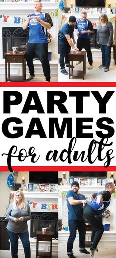 the party games for adults are fun and easy to play