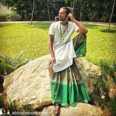 from @abhisheksmurthy -  Ganga Jamuna chettinad cotton Saree,  khadi kurta and silver antique jewellery from Rajasthan 📷:@curryngin#mumbaifashion #indianstyleblogger #indianfashion #indianfashionblog #delhifashion #desifashion #ethnicwear  #indowestern #indianwear #dressmaterials #partywear #indiandresses #designersuits #ethniwears #indianfashionblogger #bangalorefashion #indianstreetstyle #punefashion #fashiondiaries #loveforfashion #fashionpost #fashionlovers #ilovefashion #passionforfashion Khadi Kurta, Antique Silver Jewelry, Antique Jewellery, Cotton Saree, Dress Materials