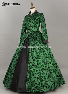 Medieval Renaissance Gothic Victorian Dress Women Queen Princess Christmas Ball Gown Gothic Long Sleeve Medieval Wedding Dress, Medieval Style Victorian Long Sleeve Dress, Long Sleeve Medieval Dress For Halloween, Gothic Long Sleeve Costume Gown, Long Sleeve Victorian Dress For Medieval Festivals, Victorian Dress For Halloween With Historical Design, Victorian Medieval Dress For Cosplay, Medieval Victorian Dress With Long Sleeves For Fantasy Events, Medieval Long Sleeve Victorian Dress For Fantasy Events