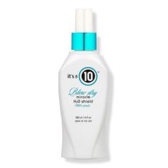 Blow Dry Miracle H2O Shield Spray - It's A 10 | Ulta Beauty Its A 10, Lock Out, Heat Protectant, Anti Frizz, Anti Frizz Products, Blow Dry, Ulta Beauty, Short Hair, Hair Care