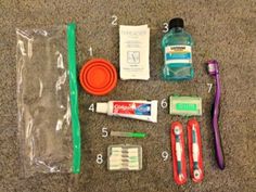 Braces Kit For School, Braces Essentials Kit, School Emergency Kit, Mouth Health