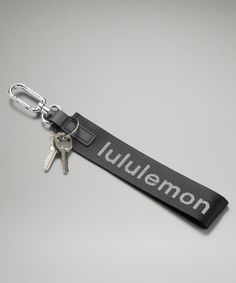 Keep Your Keys Close At Hand By Clipping Them To Your Favourite Bag. Designed For Casual. Dimensions: 4.4Cm X 30.5Cm (1.7" X 12"). | Never Lost Keychain Things To Put On Your Christmas Wishlist, Lulu Wallet Keychain, Key Lanyard Lululemon, Lulu Key Chain, Lululemon Never Lost Keychain Aesthetic, Black Lulu Keychain, Lululemon Never Lost Keychain Black, Pretty Keychains, Lululemon Never Lost Keychain