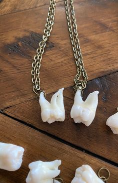 Tooth Necklace Human, Human Teeth, Tooth Pendant, Greenville Nc, Tooth Necklace, Some People, Pendant Necklaces, Necklace Etsy, Necklaces