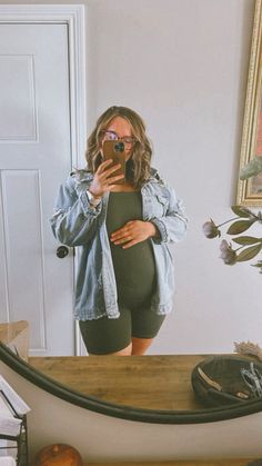 The comfiest outfit for everyone! I have been loving wearing this jumper with my bump 🫶🏼 Click the link to view it via my LTK! #pregnancystyle #jumpsuit #romper #amazonfashionfinds #amazon Romper Maternity Outfit, Maternity Bell Bottom Outfit, Cute Comfy Postpartum Outfits, Maternity Game Day Outfit, Cute Casual Pregnancy Outfits, Maternity Outfits Midsize, Pregnancy Jumpsuit Outfit, Maternity Bodysuit Outfit