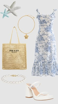 Blue Outfit Ideas, Outfit Ideas For Summer, Holiday Outfits Summer, Oufits Casual, Dressy Casual Outfits, Twin Outfits, Classy Work Outfits, Mermaid Fashion, Blue Outfit