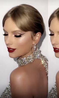 Taylor Swift Eyeshadow, Taylor Swift Eras Makeup, Taylor Swift Era Party, Taylor Swift Inspired Makeup, Eras Tour Makeup Ideas, Concert Makeup Ideas, Eras Makeup, Eras Hair, Midnights Outfit